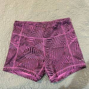 Hot pink biker shorts